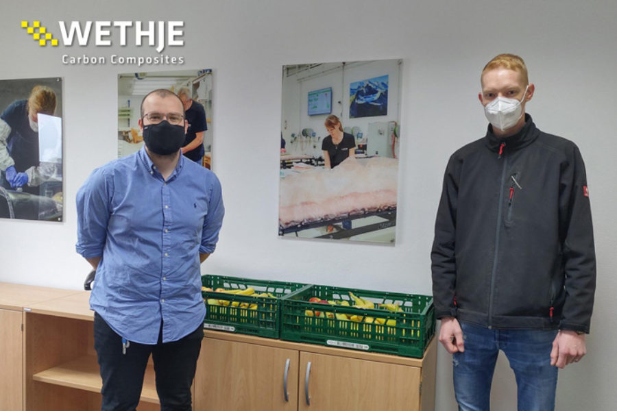 Frische Früchte für unsere Mitarbeiterinnen und Mitarbeiter von Früchte Lang